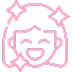 Souriante et agréable